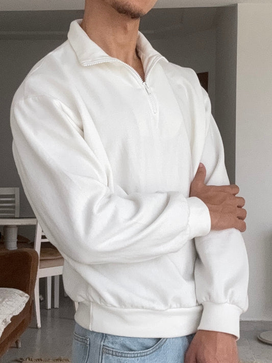OFF WHITE Halfzip sweater