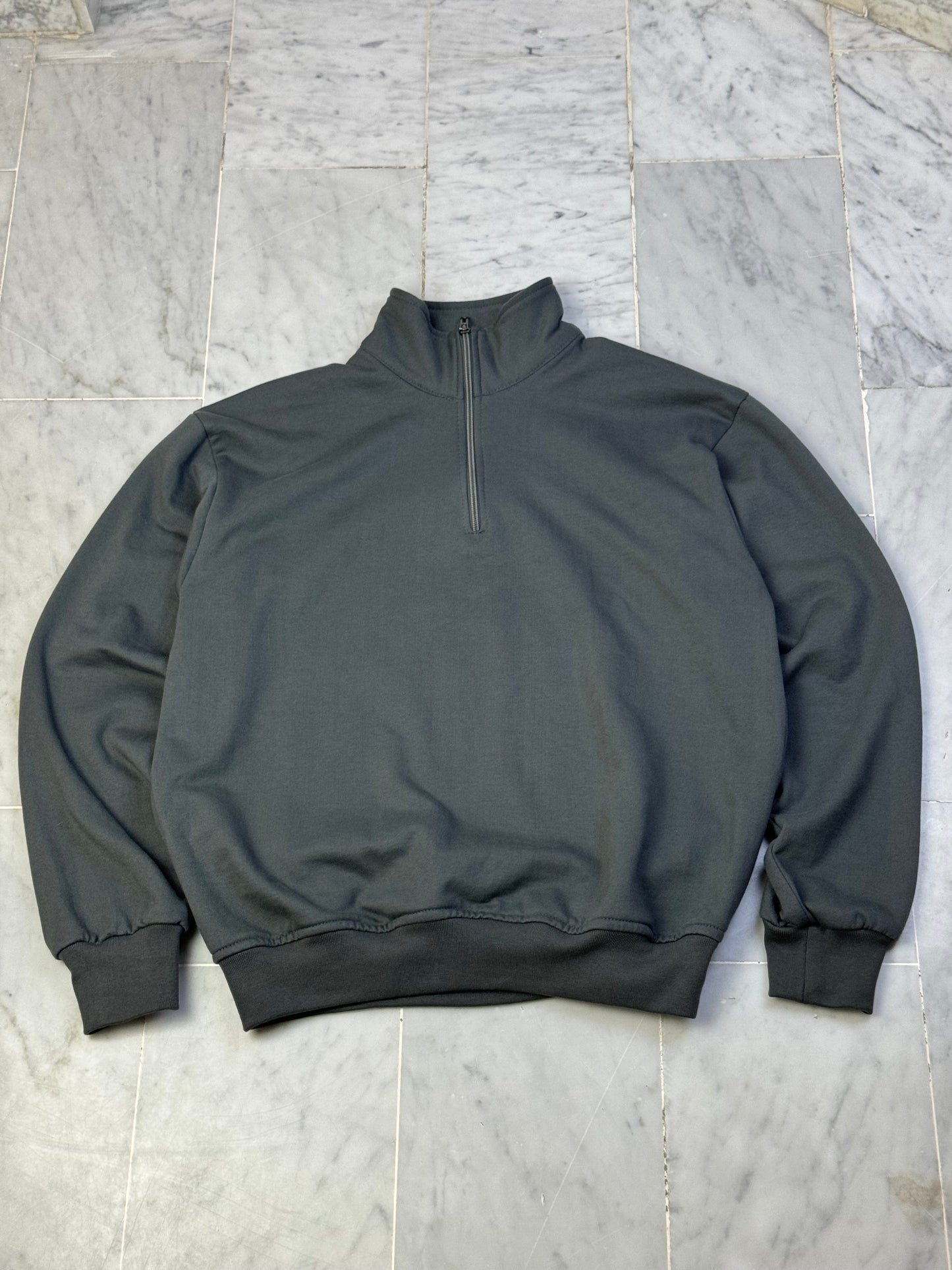 HALF ZIP SWEATER