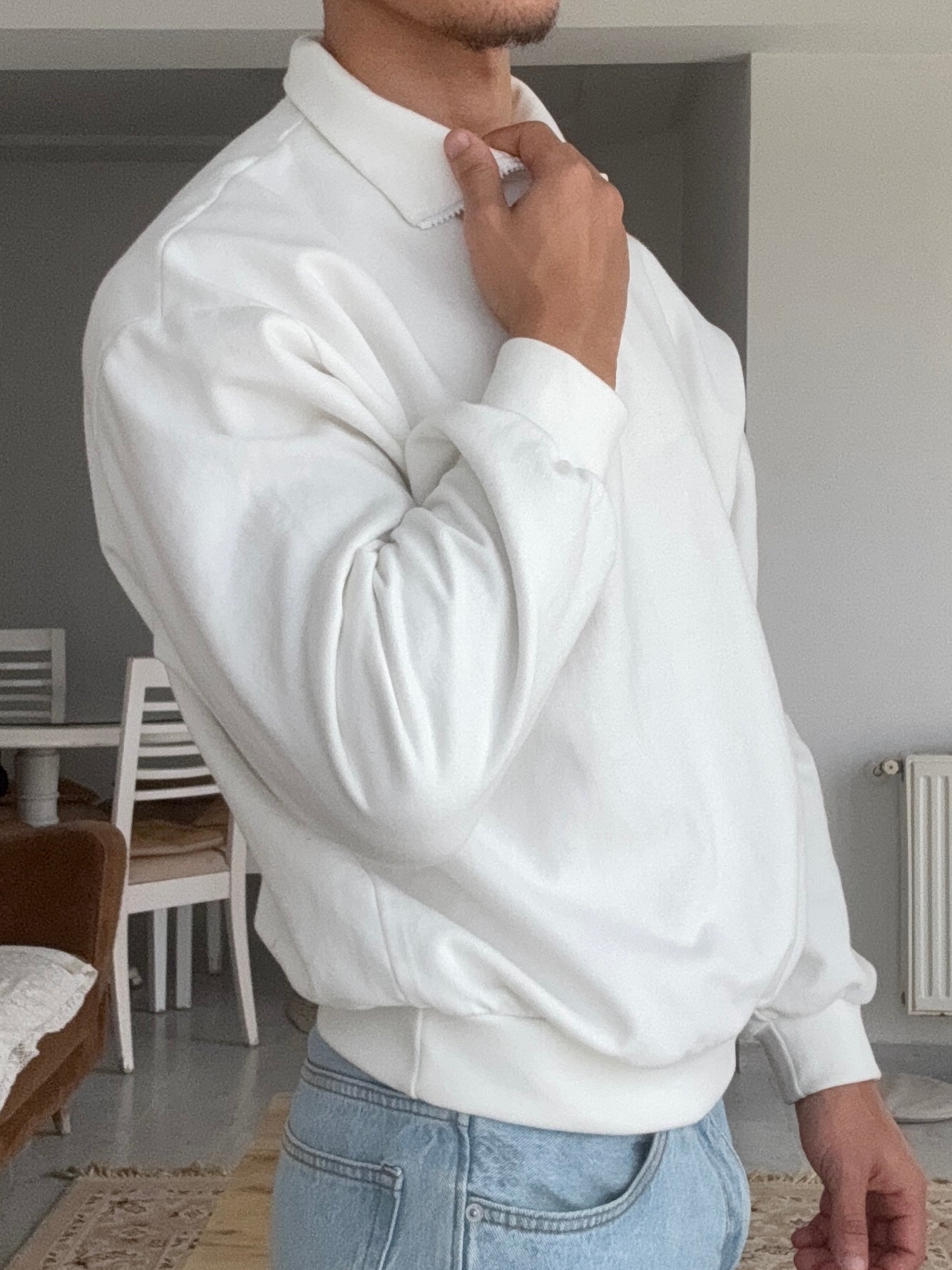 OFF WHITE Halfzip sweater