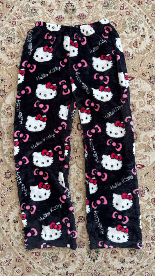 BLACK HELLO KITTY PANTS