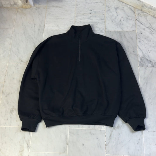 HALF ZIP SWEATER